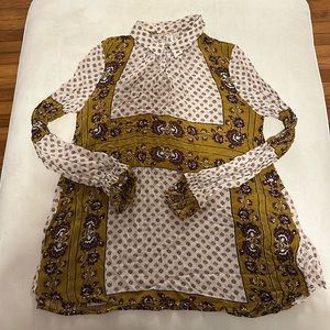 Free People printed tunic